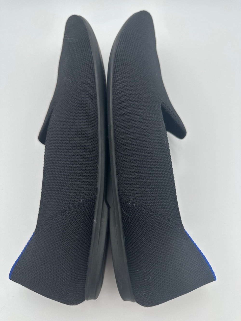 Rothy’s The Almond Loafer Size 9.5 Black Casual Weekend Comfortable Office Shoe - Picture 5 of 16